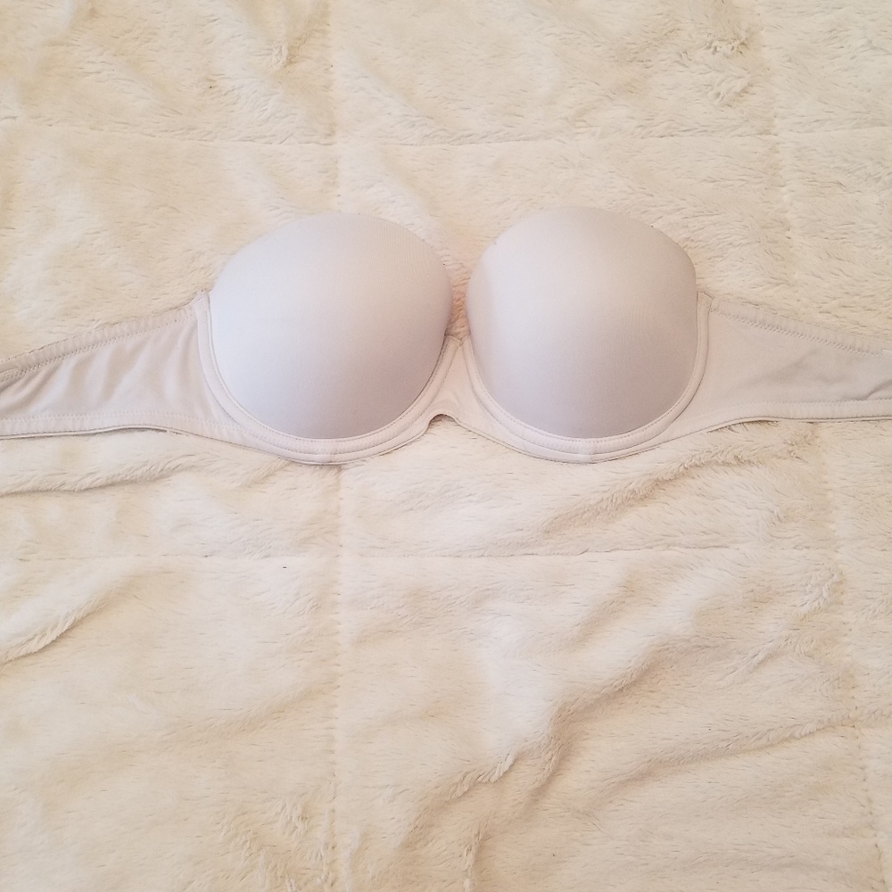 Strapless Pink Victoria Secret Bra